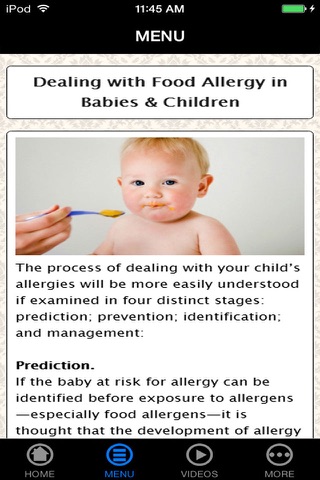 How To Deal With Food Allergies & Baby - Symptoms, Reaction & Prevention screenshot 4