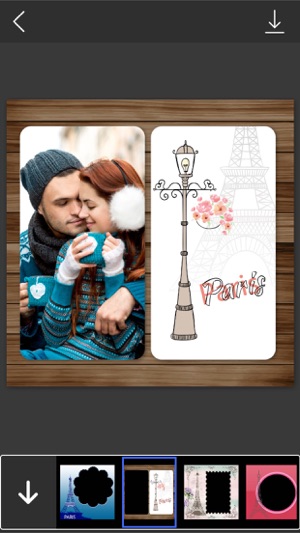 Paris Photo Frame - Romantic Picture Frames & Photo Editor(圖1)-速報App