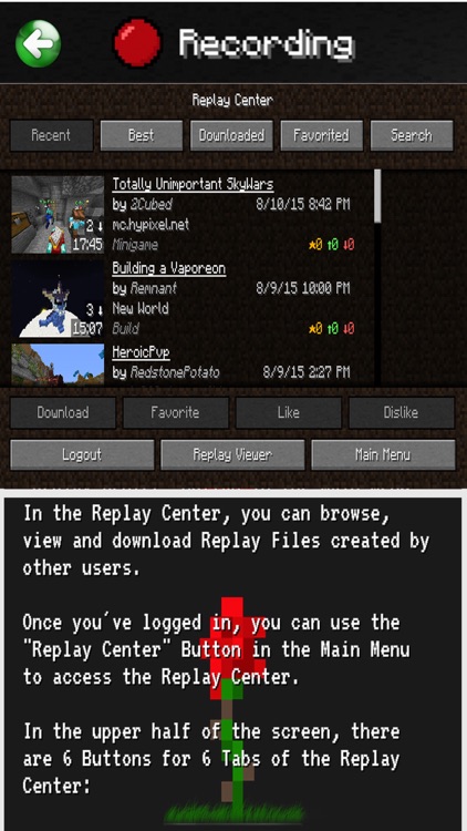 Replay & Recording Mod for Minecraft Pc : Complete Info and Play Guide screenshot-4