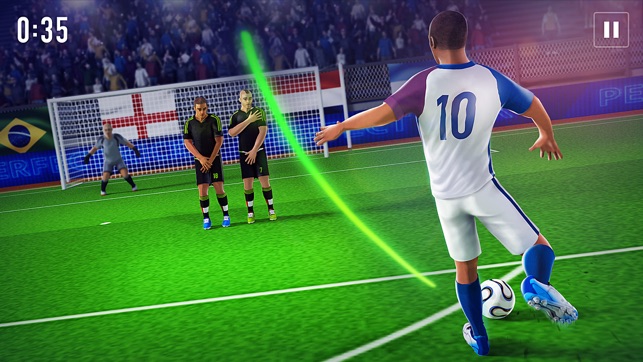 Hot Soccer FreeKick Asia 3D(圖2)-速報App