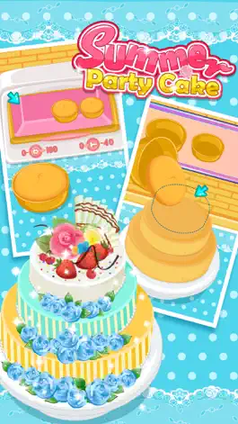 Game screenshot Summer Party Cake - Cooking games for free apk