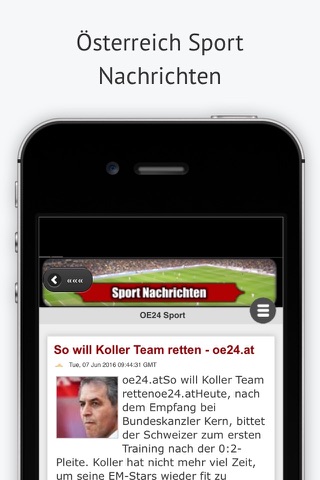 Österreich Sport Nachrichten screenshot 3