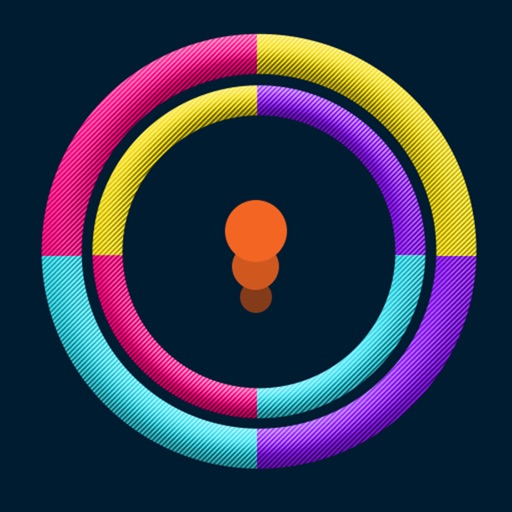 Switch Circle Color - Swap Color And Dash Through Shape iOS App