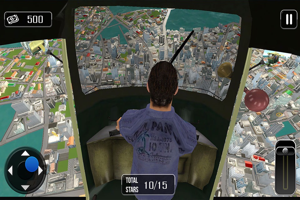 Futuristic Flying tuk tuk rickshaw simulator 3D screenshot 4