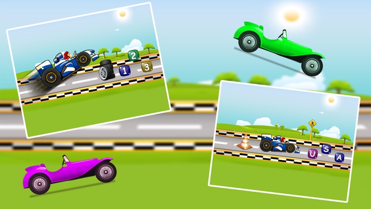 Kids typing Racing For Kids - typing games