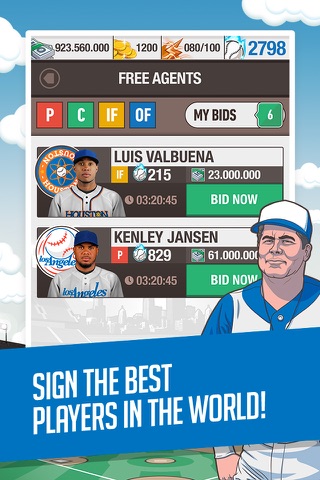 Baseball General Manager 2016 - Major League Fantasy Mobile App screenshot 2