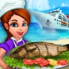 Cruise Ship Thai Food Festival :Top Master-Chef ham-burger Cooking Restaurant pro