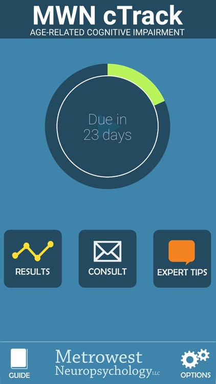 cTrack Memory Loss Monitoring for Caregivers