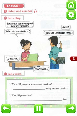 小学英语六年级上册 - 英语复读机 - 同步英语教材助手小学生英语 screenshot 3