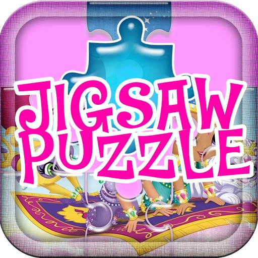 Jigsaw Puzzles Game for Kids: Shimmer And Shine Version Icon