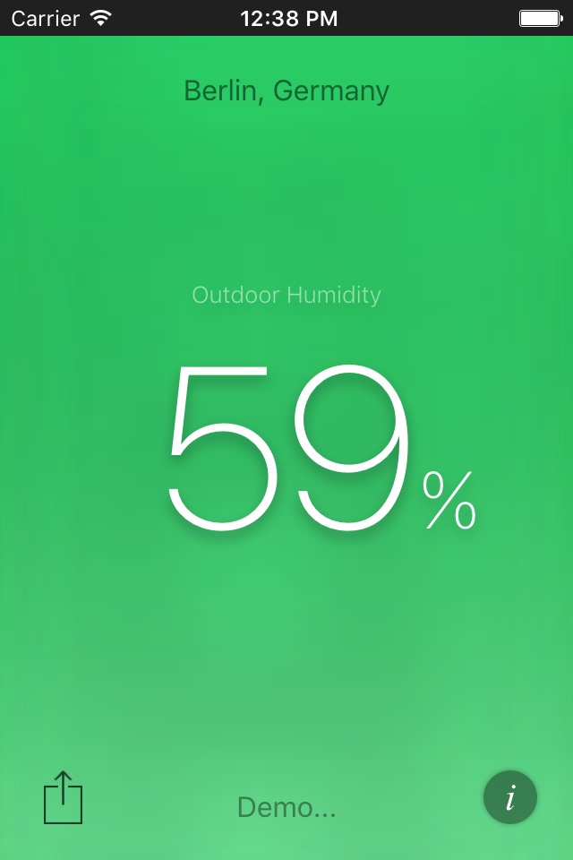 Humidity App screenshot 3