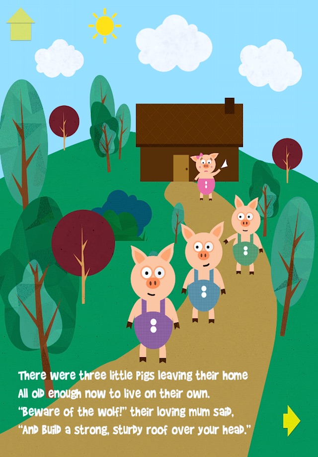 Nursery Rhymes: The Three Little Pigs screenshot 2