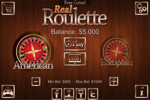 Roulette ( American and European ) screenshot 4