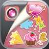 Cute Stickers Photo Editor Pro  – Get Fun Camera Booth With Special Effects, Filters and Pretty Stamps For Girls