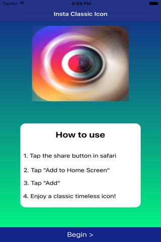 Classic App Icon for Instagram screenshot 2