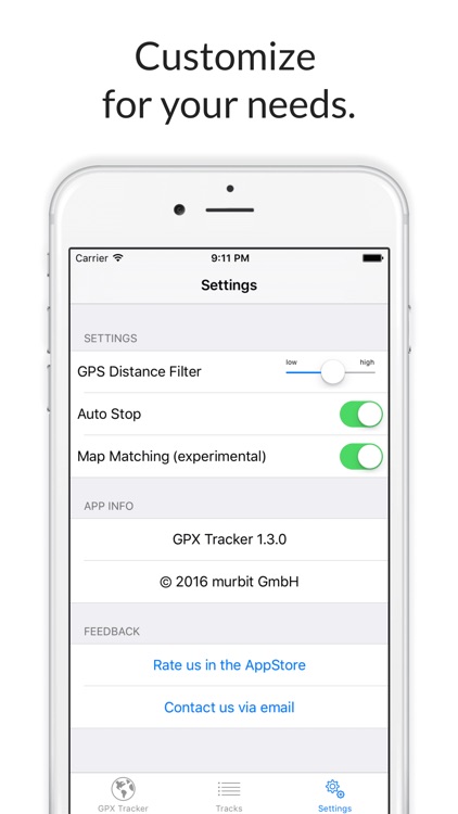GPX Tracker Pro - Simple GPS Recorder for walking, hiking, biking, driving or cruising.