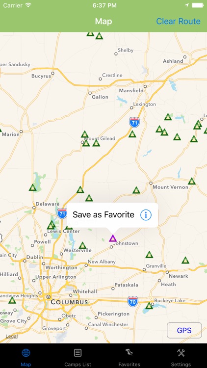 Ohio – Camping & RV spots