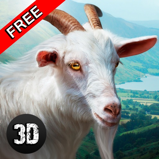 Wild Goat Survival Simulator 3D Icon