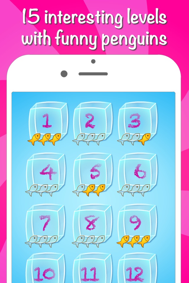 Icy Math - Multiplication table for kids, multiplication and division skills, good brain trainer game for adults! screenshot 3