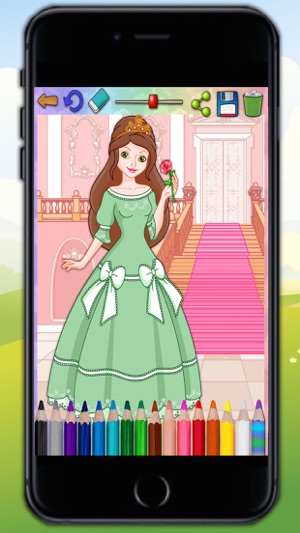 Paint magic princesses - coloring the princess kingdom(圖4)-速報App