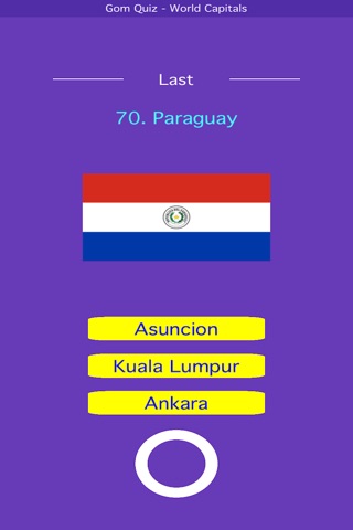 Gom Quiz - World Capitals screenshot 2