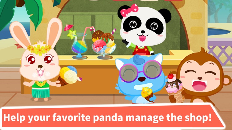 Ice Cream & Smoothies : Panda Shop screenshot-3