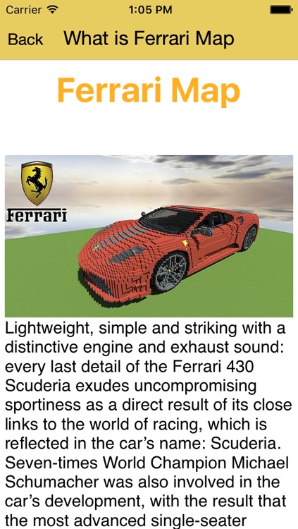 Cars Mod for Minecraft PC Ferrari Edition + Vehicles & Racing Car Driver Skins screenshot-3