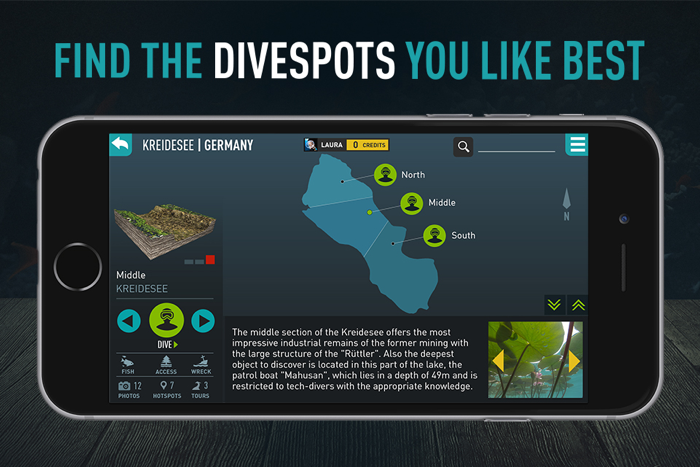 Kreidesee Scuba Diving by Ocean Maps