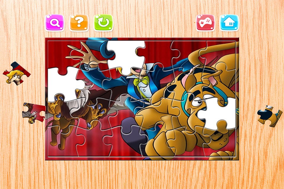 Cartoon Puzzle – Jigsaw Puzzles Box for Scooby Doo - Kids Toddler and Preschool Learning Games screenshot 2
