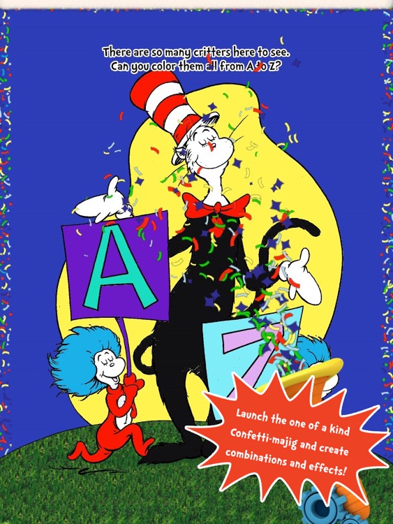 Dr. Seuss's The Cat in the Hat Color & Create! screenshot-3