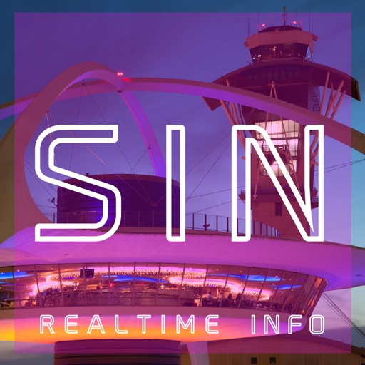 SIN AIRPORT - Realtime, Map, More - SINGAPORE CHANGI AIRPORT icon