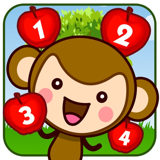 儿童游戏:皮皮猴数苹果(皮皮猴早教)儿童游戏免费2岁,3岁,4岁,宝宝游戏免费巴士大全、宝宝认数字学数字