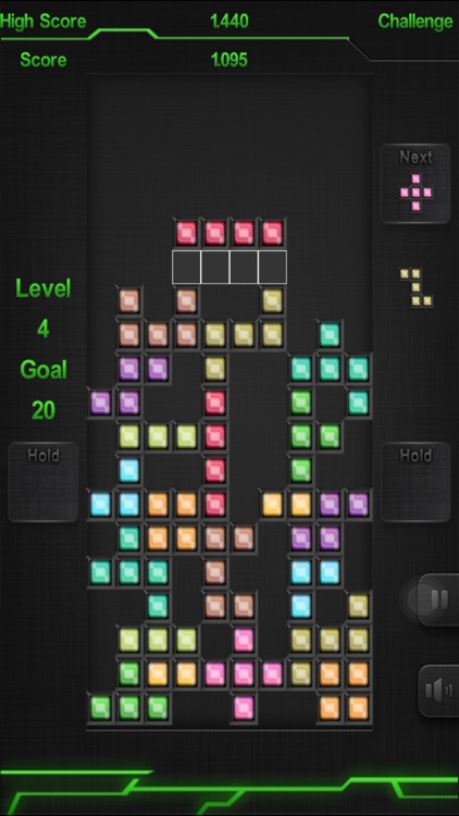 Block classic puzzle game : Brick Blocks iRon