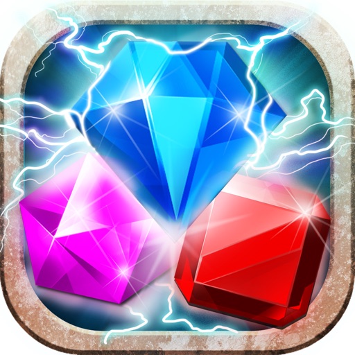 Jewels Quest - Classic Match-3 Puzzle Game Icon