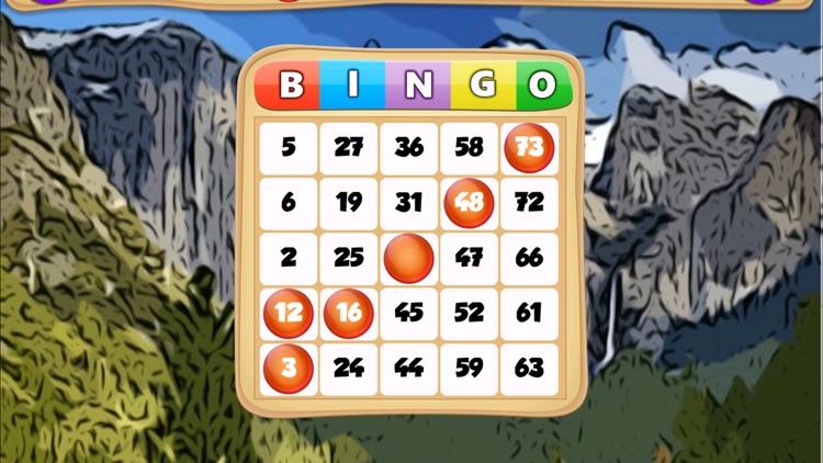 National Parks Bingo - United States Parks and Bingo All In One screenshot-3