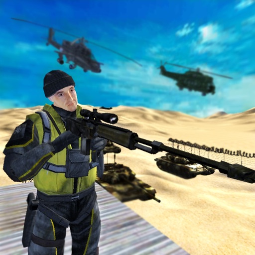 Bravo 3D Sniper Assassin - Military Sniper Assault Shooter Game Icon