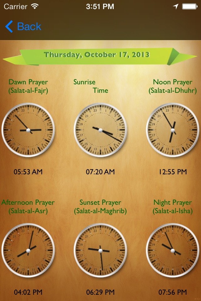 Prayer Clock screenshot 3