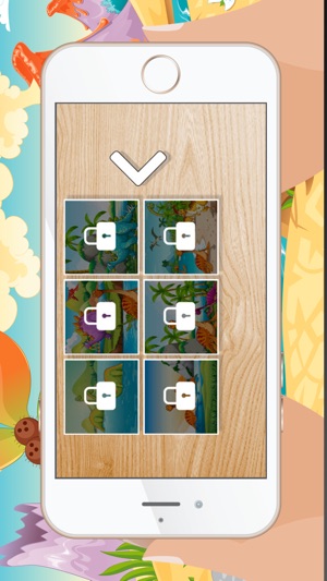 恐龍遊戲為孩子們免費可愛恐龍火車拼圖學前幼兒(圖5)-速報App