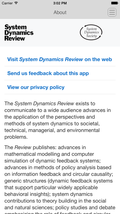 How to cancel & delete System Dynamics Review from iphone & ipad 1
