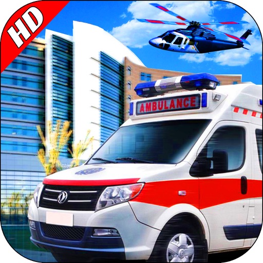 Ambulance Rescue Parking In Hospital Pro - road rescue simulation games 2016 Icon