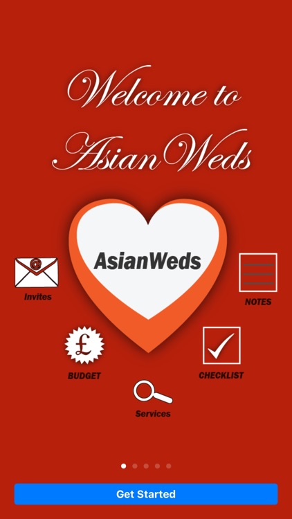 AsianWeds - Wedding Planner App