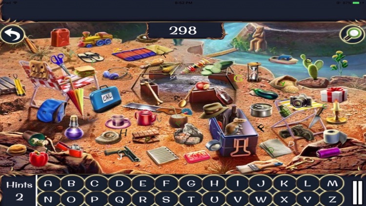 Free Hidden Alphabets:Find Hidden Objects Games