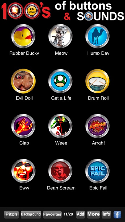 100's of Buttons & Sounds Ultimate HD