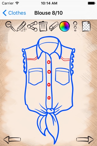 How to Draw Awesome Clothes screenshot 4