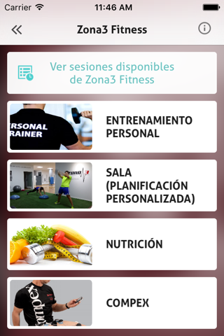 Zona3 Fitness screenshot 2