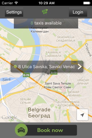 EcoKab Taxi Smederevo screenshot 2