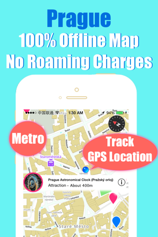 Prague travel guide with offline map and metro transit by BeetleTrip screenshot 4