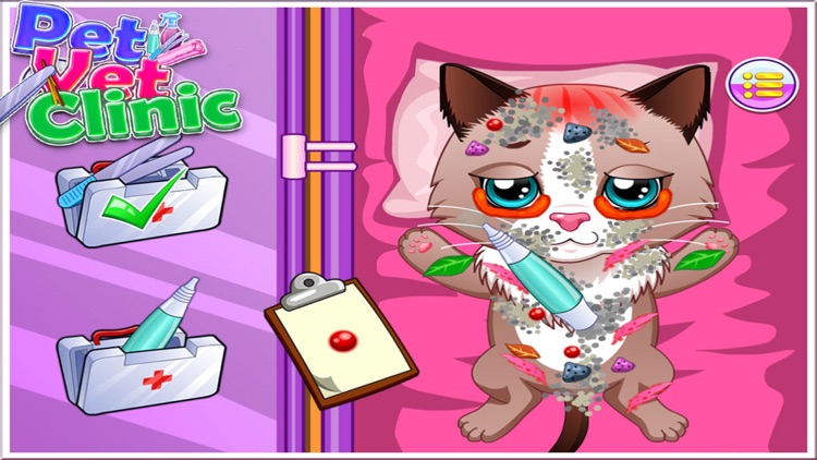 Pet Vet Clinic - Baby Pet Simulator, Hospital & Clinic, Doctor Free Game for kids