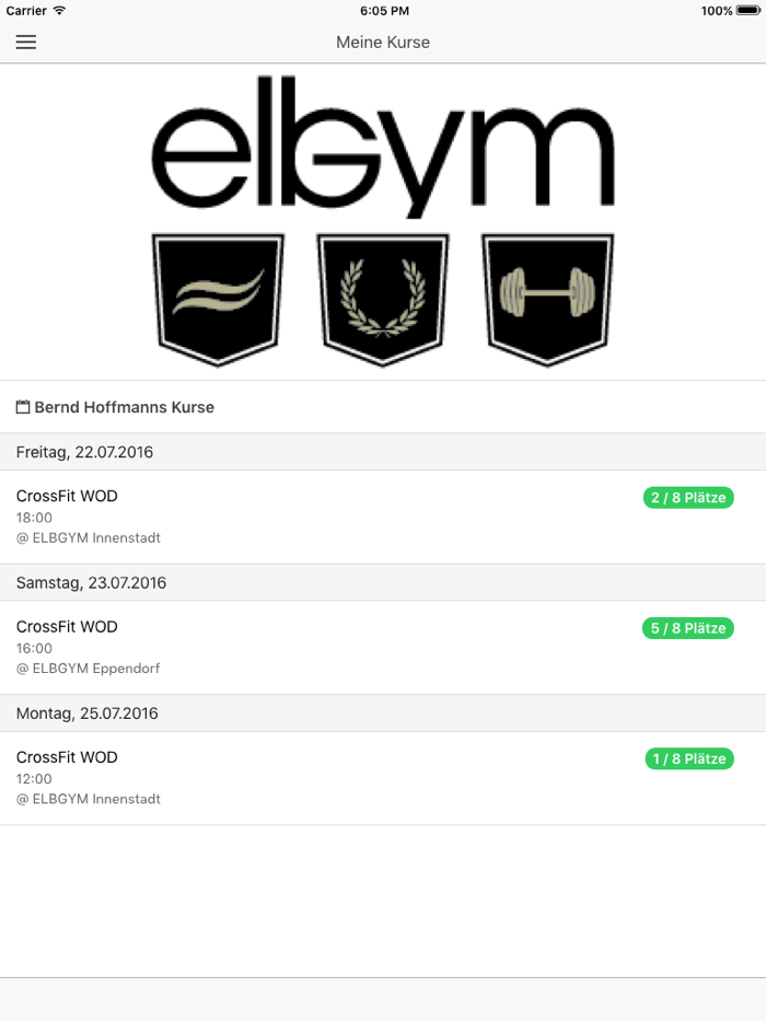 ELBGYM .scheduler