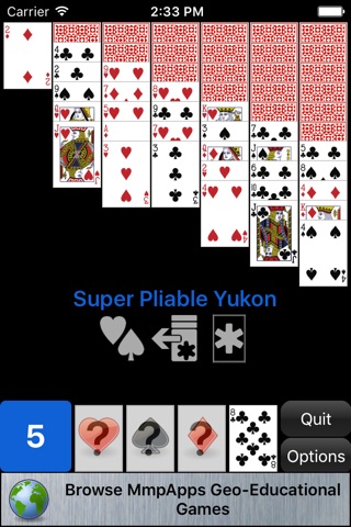 Pliable Yukon Solitaire screenshot 4